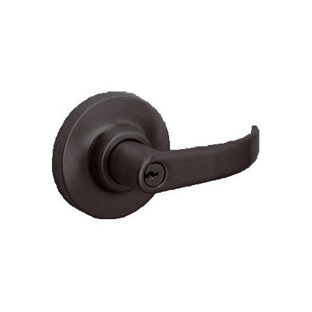 Dorma Key-In-Curved Lever, Classroom Function, Key Locks or Unlocks Lever, Schlage C Keyway, 613 Dark 9C08-613